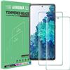 AOKUMA [2 Pezzi Pellicola Vetro Temperato per Samsung Galaxy S20 FE 5G/S20 FE/A51 Pellicola Protezione,Durezza 9H,Antiurto Antigraffio e Anti-impronta.