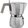 Alessi | Moka DC06/9 FM - Caffettiera per Espresso di Design in Fusione d'Alluminio, 9 Tazze