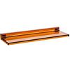 Kartell Shelfish Mensola, PMMA, Ambra, 45 x 15 x 4 cm