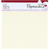 Papermania Biglietti Quadrati con Buste, 20,3 x 20,3 cm, 300 g/m², Confezione da 6, Crema