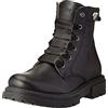 Walkey Y1A4-42073-0092999, Scarponcino Bambina, Nero, 19 EU
