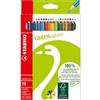 STABILO Pastelli GreenColors - diametro mina 2,5 mm - Stabilo - astuccio 18 pezzi (unità vendita 1 pz.)