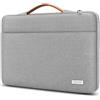 TECOOL Custodia Laptop Borsa per 14 Pollici HP Lenovo Acer ASUS dell Notebook, MacBook Air 15 M2 2023, 15 Pollici Surface Laptop 3, Sleeve Portatile Cover con Maniglia Retrattile, Grigio