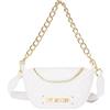 Love Moschino, BORSA A SPALLA Donna, Bianco, Unica