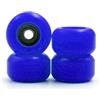 SPITBOARDS Fingerboard Bearing Wheels, CNC poliuretano, set di 4 ruote, ruote per dita, ruote (blue)