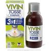 Vivin Tosse Complete - 150 ml. Sciroppo per mal di gola, tosse secca e tosse grassa a base di estratti vegetali. Protegge e promuove l'idratazione della mucosa faringea. Senza Glutine.