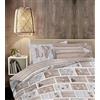 IlGruppone Il Gruppone Passione Casa Copripiumino 100% Cotone Sacco e Federe Prodotto Italiano con Stampe Moderne in Morbido Cotone Disegni Moderni in più Colori - Shabby Beige - Matrimoniale