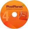 PixelPlanet PDF Editor 4 Professional - CD del software Windows: modifica, modifica, modifica, combina PDF e altro. Compatibile con Windows 11 - XP