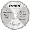 Trend Lama per sega circolare CraftPro TCT a gancio negativo, diametro 305 mm x 96 denti x foro 30 mm, punta in carburo di tungsteno, CSB/CC30596