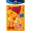 TSI 46412-6 - Stencil per pittura e disegno FASHION, dimensioni: 26 x 18 cm