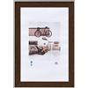 walther design noce 18 x 24 cm con bordo esterno argento, cornice design bohémien EN824N