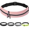 MOCOCITO Marsupio Corsa Running Uomo Donna Porta Cellulare Telefono Fino a 6.8 Fascia Cintura Regolabile 65-110cm Running Belt Impermeabile per Jogging, Fitness, Camminata, Trekking,Palestra