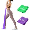 iMoebel Bande di Resistenza [2 pezzi] - elastico fitness 2 Livelli 8-10kg/12-15kg, 1.8M/2.0M lungo Skin-Friendly per Yoga Strength Training Ballet Pilates Home Workout Fitness Rehab