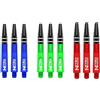 RED DRAGON Nitrotech Alberi Freccette Aste Corti Multipack 2-3 Set per Confezione (9 Alberi Freccette Aste in Totale)