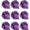 RED DRAGON Snakebite Ionic Snake Head Purple Dart Flights - 3 Sets per Pack (9 Dart Flights in Total)