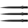 RED DRAGON Specialista Freccette Punti Trident Punti Nero Standard 32mm con Nero Tridents - 1 Set per Confezione
