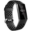 ELUTENG Cinturino Compatibile con Fitbit Charge 6/Fitbit Charge 5 Cinturino per Donne Uomini, 2 Pezzi Bracciale di Ricambio in Metallo in Acciaio Inossidabile con Magnete Migliorato, Nero & Argento