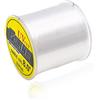NUWIQ 0,47mm Filo da Pesca, 500 m Trasparente Nylon Linea di Pesca, In Grado di Sopportare Una Forza di Trazione Massima di 13kg, Adatto per Competizioni Competitive, Esca