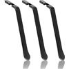 CZ Store Leve per Pneumatici Bicicletta |12cmx6mm|✮✮Garanzia A Vita✮✮- Leva Gomme in Acciaio Inossidabile, Bordo Curvo - Accessori per la Riparazione e la Manutenzione di Biciclette - Set di 3