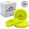 FitnessFire Set di 3 Mini Frisbee - Il piccolo disco da frisbee vola per oltre 60 metri - Il nuovo sport di tendenza - Alternativa al solito frisbee (arancione)