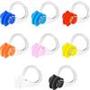 LUTER 8 Pezzi Tappi per Naso Nuoto, Tappanaso per Piscina Clip Naso Nuoto Nose Clip Clip per Naso Riutilizzabili per Nuoto Surf Bagno Sport Acquatici (8 Colori)