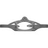 Cressi Strap, Cinturino Ricambio Originale per Maschere Subacquea Unisex - Adulto, Silver/Crystal, Taglia Unica