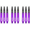 RED DRAGON Nitrotech Short Stems - Purple - 3 Sets per Pack (9 Stems in Total)