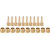 Alomejor 10 Set Ago Olio Bicicletta Testa Oliva Bici Freno A Disco Idraulico Tubo Oliva Inserto Connettore Oliva per Magura MT2, MT4, MT5, MT6, MT7, MT8