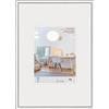 walther design argento 50 x 70 cm con vetro artistico, cornice in plastica New Lifestyle KVX070S