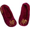 Harry Potter Pantofole per donne e ragazze adolescenti Hogwarts slip on ballerina calzini pantofole, Borgogna, 40 EU