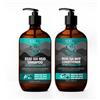 YOFING NEW GENERATION Shampoo & Balsamo al Fango del Mar Morto - Anticaduta e Antiforfora Shampoo Senza SLS Senza Parabeni