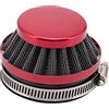 GOOFIT Filtro aria 58mm Sostituzione per 2 Stroke 47cc 49cc Scooter ATV Pocketbike Mini Quad Red