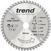 Trend Lama per sega CraftPro a taglio sottile per sega circolare, diametro 165 mm x 52 denti x foro 20 mm, punta in carburo di tungsteno, CSB/16552T