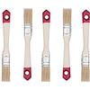 Hardy Working Tools Set di 5 pennelli piatti da 20 mm Serie 40 con setole naturali chiare e fibre sintetiche. Kit per pittura con manico in legno naturale, ideale per verniciatura e ritocchi.