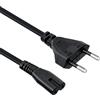 Mcbazel 3M IEC 320 C7 Power Cable con 2 Pin Euro Cavo di alimentazione C7 per PS5/ PS4/ PS3/ Xbox Series X/S - Nero