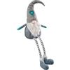WeRChristmas, Statuetta di Babbo Natale Seduto con Gambe morbide, Multicolore, 54 cm