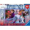 Ravensburger - Puzzle Disney Frozen, Idea Regalo per Bambini 4+ Anni, Gioco Educativo e Stimolante, 2 Puzzle da 24 Pezzi