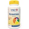 LongLife® Micronutrients 100 tav | Integratore multivitaminico | Alto dosaggio | Benessere psicofisico | Sostegno immunitario, psicologico, muscolare | Oltre 3 mesi di trattamento | Senza glutine