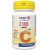 LongLife® C 1000 Forte | Vitamina C 1000mg | Con zinco, vitamina D ed echinacea | Difese immunitarie | 50 giorni di trattamento | Senza glutine e vegetariano