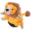 Beleduc - Marionetta Leone a Guanto per Bambini dai 3 Anni in su - Peluche da Mano leoncino per Gioco di Ruolo e narrazione