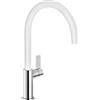 NOBILI RUBINETTERIA Nobili Rubinetterie - Flag Miscelatore cucina monocomando - cromo/bianco FL96113WC