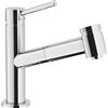 NOBILI RUBINETTERIA Nobili Rubinetterie - Miscelatore Acquerelli da Cucina con corpo girevole e doccetta AQ93117CR