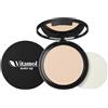 Vitamol make-up Viso Cipria compatta per fissaggio trucco 6 gr. (Ambre)