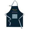 Grafik Werkstatt Graf-Werkstatt 63910 - Grembiule da cucina con scritta divertente | Papa in cotone