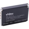 vhbw batteria compatibile con Nokia 3360, 3385, 3390, 3395, 3410, 3510, 3510i, 3520 smartphone cellulare telefono cellulari (1300mAh, 3,7V, Li-Ion)