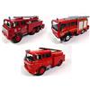 OPO 10 - Lotto di 3 Camion dei Pompieri 1/43 compatibili con Renault VI S180 + BERLIET GAK + FF 6x6 (P2 + P8 + P11)