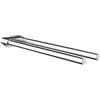 EMCO Flow - Portasciugamani rigido a 2 bracci, 320 mm, cromato