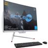 Simpletek AIO ALL IN ONE i5 24" FULL HD WIN11 RAM 16GB SSD 960GB PC COMPUTER FISSO CURVO