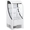 Espositore murale refrigerato ventilato per bibite - aperto - altezza 1250 mm - temperatura +2°/+10°C