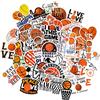 TARIFA UNITED Adesivi da basket adesivi da basket per bambini per skateboard laptop bottiglie d'acqua libri scolastici per biciclette casco moto bullet journal libri adesivi in vinile